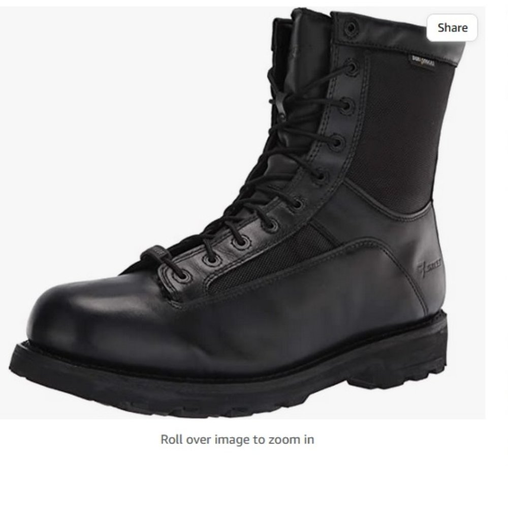 Bates Men's 8" DuraShock Lace-to-Toe Waterproof Work Boot Size 14 Barely used